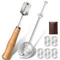 Bread Lame and Flour Duster Sets, 304 Stainless Steel Bread Scoring Tool