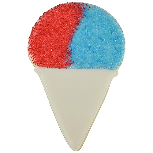 R&M Snow Cone 3.75" Cookie Cutter - Summer Baking Tool for Cookies, Fondant & Crafts