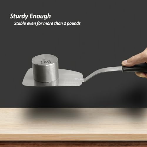 Stainless Steel Flexible Spatula, Thin Metal Turner, Small Solid - size: Small