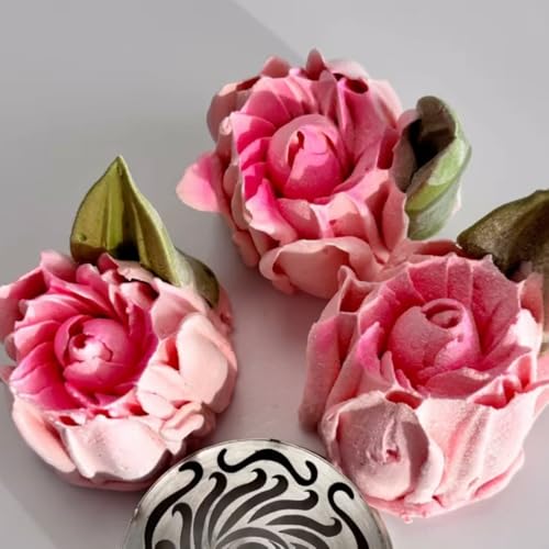 1 Piece Stainless Steel Extra Large Russian Swirl Flower Icing Tips