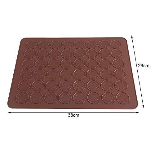 Macaron Silicone Baking Mats Kit, Food Grade Silicone Macaron Silicone Mat, Macaron Baking Kit Tray Set w. non stick reusable Macaroon Baking Supplies