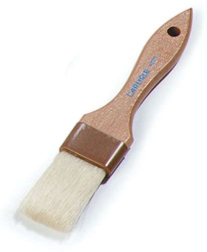 SPARTA Kitchen Basting Brush – 4037300 Basting Brush for Cooking Flat Boar Bristle Brush, Hardwood Handle for Kitchens, Restaurants, Catering, High Heat Food Prep, 1.5in, Pack of 12 - size: 8.25" x 1.5" (Pack of 12)
