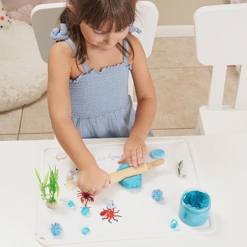Kids Mini Rolling Pins 8 Inch, 6 Pack