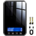 Kitchen Scale, 33 lb Food Scale for Baking & Cooking - color: Black