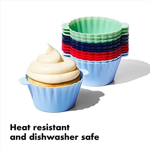 OXO Good Grips Reusable Silicone Baking Cups - 12 Pack