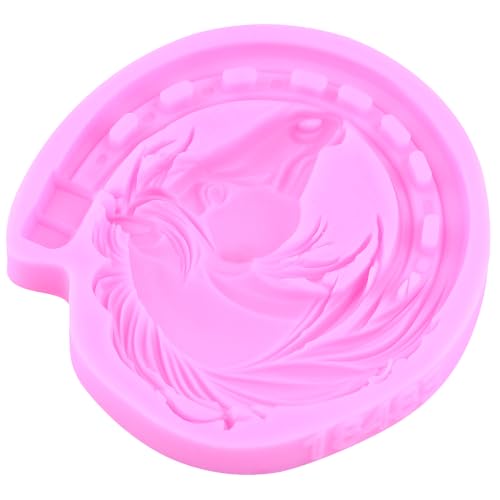 Horseshoe Fondant Mold Horse Silicone Molds Set Of 2 - color: Style J