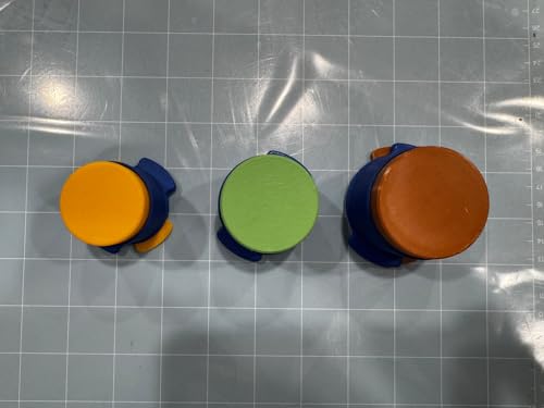 Circle Shape Cake Pop Mold / Cutter / Pusher Set - Disk Shape Popper (2.0" Diameter)