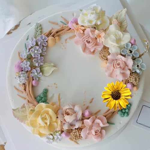 Chrysanthemum Silicone Mold Flower Fondant Cake Molds - color: Style Y