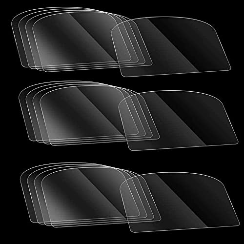 Woohome 50 PCS Transparent Cake Cream Scraper Plastic Cake Scraper Clear Icing Comb Contour Set for Bread Pastry Cake Decorating Supplies DIY Kitchen Bakery Baking Tool - color: 50 PCS