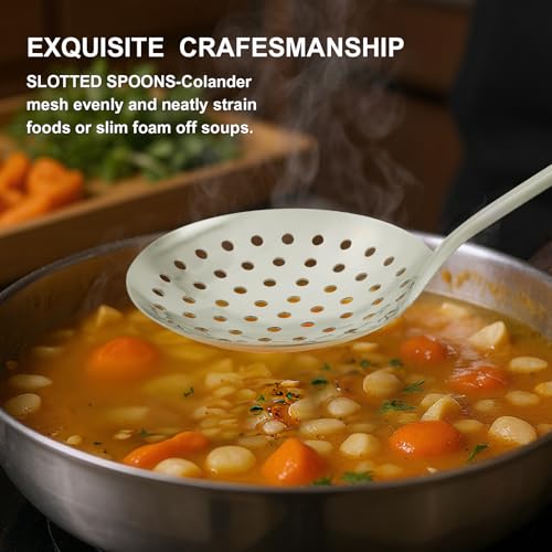 3-Piece Stainless Steel Utensil Set, Turner, Spoon, Skimmer, Silver - color: B-Silver Cooking Utensils