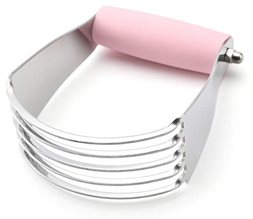Spring Chef Medium Dough Blender Hand Tool - Pastry Cutter - Pink Lemonade - color: Pink Lemonade, size: 3" Medium