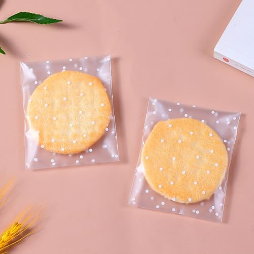 Morepack 4x6 Inch Cookie Bags Self Sealing Cellophane Bags 200 Pcs - size: 4x6 Inch (Pack of 200)