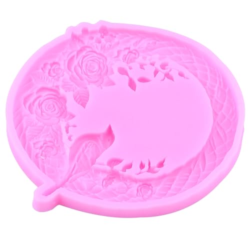 Bird Silicone Mold Bird Flower Frame Fondant Molds Set Of 4 - color: Style I