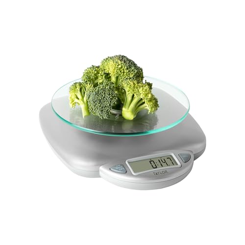 Taylor Digital Glass Surface Kitchen Scale - 11 lb Max Capacity