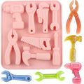 8 Cavity Hand Tools Silicone Candy Molds
