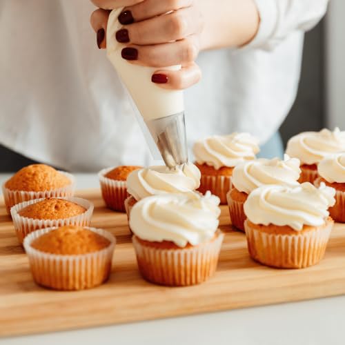 LotFancy 500Pcs Mini Cupcake Liners for Baking, White Mini Muffin Liners - color: White