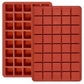 Puyeipt Mini Square Silicone Candy Molds, 2 Pack, 80 Cavities - size: 80 Cavities