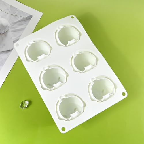 mostsom Cake Silicone Mold Cute Cat Shape Chocolate Covered Pop Molds for DIY Cake Cores, Cakepucks, Tarts, Cupcakes, Cheesecake, Mousse Desserts, Cookie Mould, Nonstick & Easy Release (F_ Cat) - size: F_ Cat