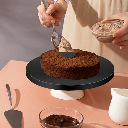 10" Black Round Cake Drum, 10-Pack Grease-Resistant Sturdy Large Base - color: Black, size: 10inch/10pcs
