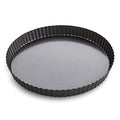Mrs. Anderson's Baking Quiche Pan, Removable Base, Non-Stick Carbon Steel, 11-inch - size: 11-Inch, Round