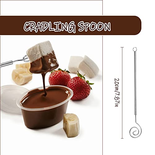 7Pcs Chocolate Dipping Tools, Candy Dipping Tools for Pastry Chef