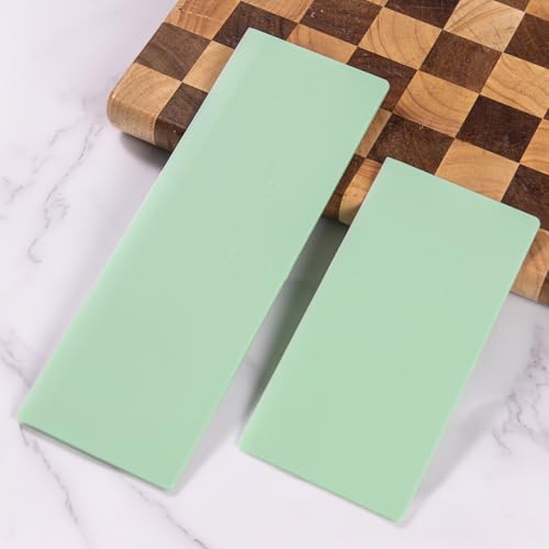 KALAIEN 2PCS Cake Smoother Scraper Dough Scraper Tools Set