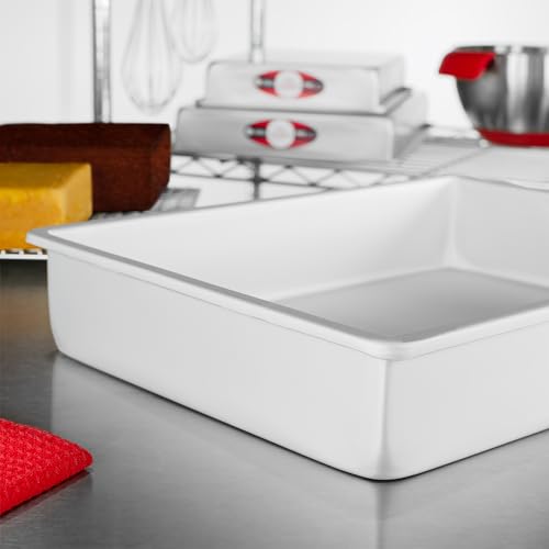Fat Daddio's POB-11153 Sheet Cake Pan, 11 x 15 x 3 Inch, Silver - size: 11 x 15 x 3 Inch, style: 3" Deep