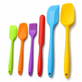 6-Piece Premium Silicone Spatula Set - Heat Resistant, Dishwasher Safe Turner, Nonstick Silicone Spatulas for Kitchen Use, Cooking