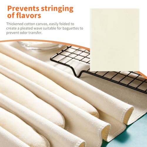Baguette Pan Set, 4 Loaf Perforated French Bread Baking Pan Kit Set