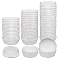 200 Pcs Jumbo Cupcake Liners, 3.54 Inch Parchment Muffin Liners for Baking, Muffin Papers Baking Cups (White) - color: White