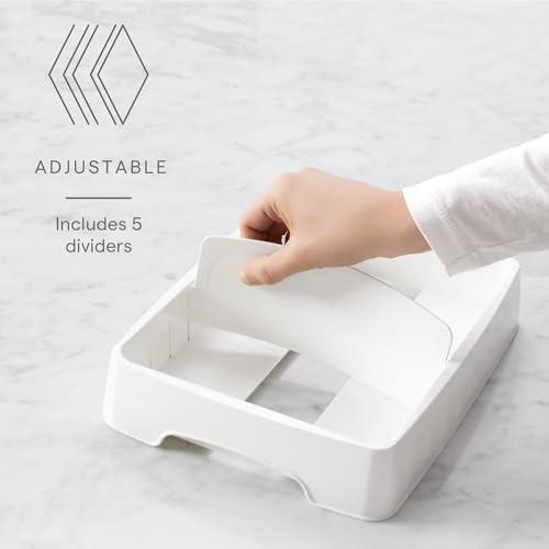 YouCopia StoraLid Adjustable Food Container Lid Organizer for Kitchen Cabinet Storage, Small, 2-Pack - size: Small 2-Pack Classic Edition