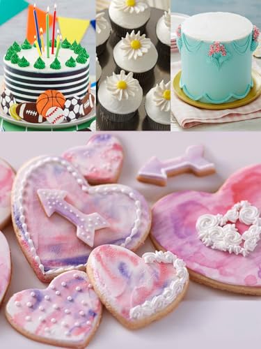 48 Pcs Small Piping Tips Set with Couplers for Cake Decorating & Frosting