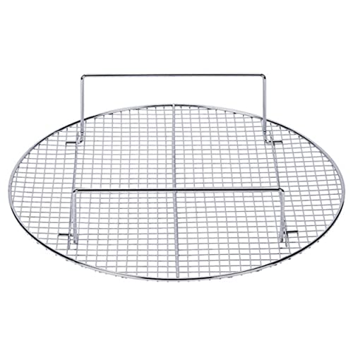 TrueCraftware- 17-3/4” Round Steamer Rack/Cooling Rack Nickel Plated- Steamer Insert for Veggie Fish Seafood Cooking for Cooling Steaming Baking Cooking Lifting Food in Pots Cake Pan Pressure Cooker - size: 17-3/4 Inch