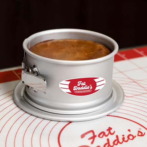 Fat Daddio's PSF-63 Anodized Aluminum Springform Pan, 6 x 3 Inch - size: 6 x 3 inches