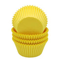 Premium Yellow Greaseproof Cupcake Liners Muffin Paper Baking Cups Standard Size, 100-Count - color: Yellow