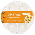 CAKETIME Silicone Muffin Pan for Air Fryer Oven, Nonstick 7 Cups Confetti Design, Baking Mold for Egg Bites, Muffins, Cupcakes, Mini Quiche 1 Pack - size: 1pc:7-Cup 2.5in