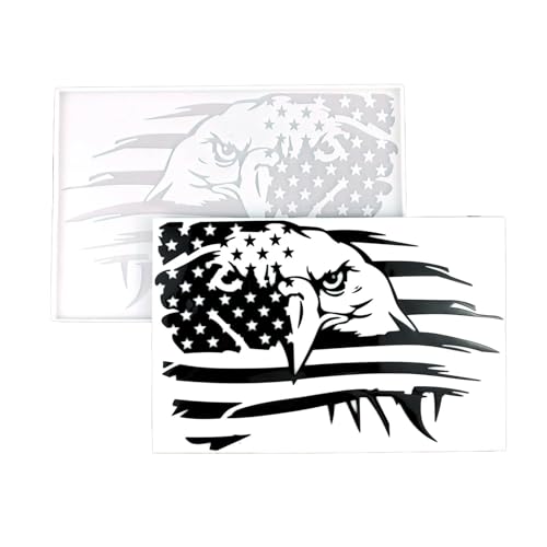 American Eagle Flag Wall Decoration Epoxy Resin Silicone Mold 7416