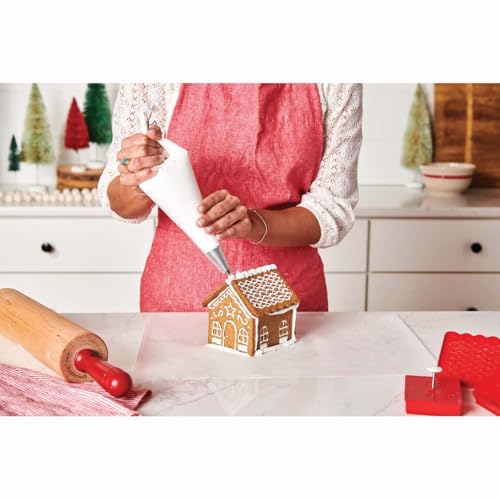 King Arthur Baking Company 3-D Gingerbread Embossing Cutters, 3 Piece Set, For Embossed Three Dimensional Gingerbread Houses For Holiday And Everyday Baking - style: 3-D Gingerbread Cutters