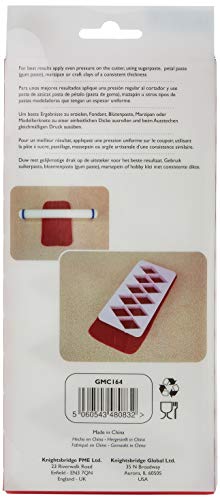 PME, Set of 3 Geometric Multicutters for Cake Design-Diamond XL-Size, Standard