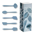 GIR: 5-Piece Silicone Ultimate Kitchen Utensils Set – Slate - color: Slate, size: 5 - Piece Set