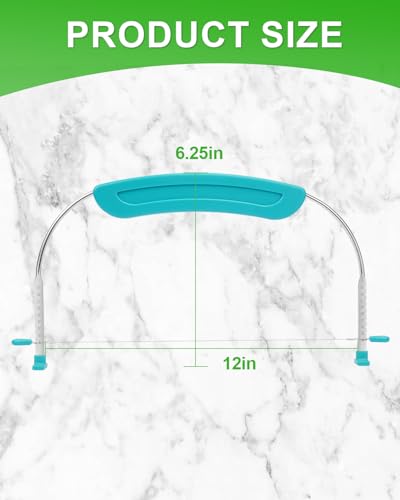 1PACK Adjustable Cake Slicer Leveler, Cake Cutter Leveler, Blue - color: Blue 1-Wire