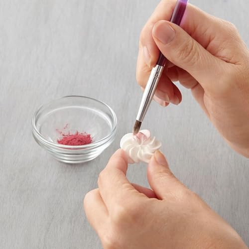 Wilton 2-Piece Dusting Brush Set for Cake Decorating - size: 2-Pc.