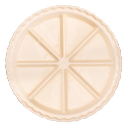 King Arthur Baking Company Ceramic Scone Pan, Ceramic, Distributes Heat Evenly, Makes 8 Uniform Scones - style: Scone, 11 x 11-Inch