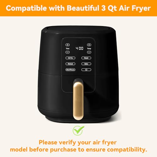 100Pcs Parchment Paper Air Fryer Liners for Beautiful 3 Qt Air Fryer
