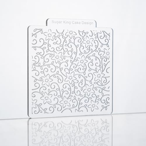 KALAIEN Cookie Stamps,Fondant Impression Mat Set of 3 Style 2 - color: Style 2
