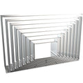 Rectangle Cookie Cutter Set 8-Piece 1.5" to 5" by QAAQS - color: Rectangle