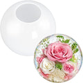 4 Inch Resin Sphere Mold, Seamless Large Round Ball Silicone Mold - color: Sphere Resin Molds