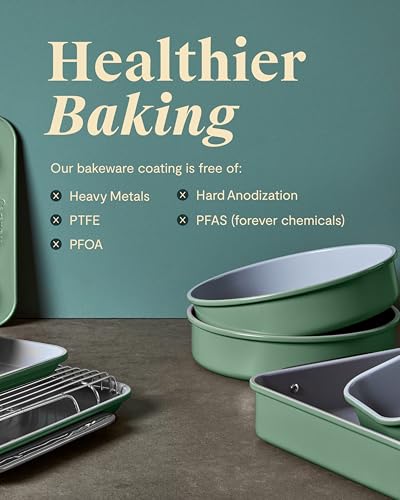 Caraway Non-Stick Ceramic-Coated 18" x 13" Baking Sheet - color: Gray, size: Large 18" x 13"