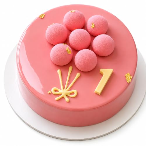 OCPO Kitchen 3D Mini Ball Silicone Mousse Cake Mold, 15 Cavities
