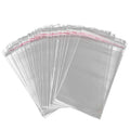 200pcs 6"x8" Clear Resealable Cellophane Bag Self Adhesive Seal - size: 6x8 Inch (Pack of 200)
